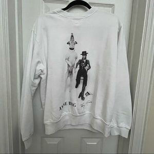 NWT ANINE BING x TERRY O NEIL RAMONA SWEATSHIRT SM